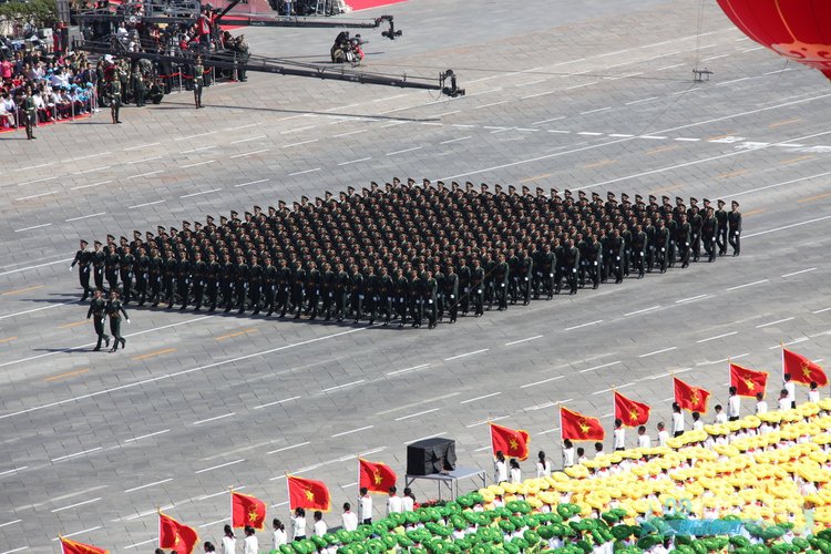 閱兵方陣圖片，展現(xiàn)國家力量與榮耀時刻，閱兵方陣風采，展現(xiàn)國家力量與榮耀瞬間