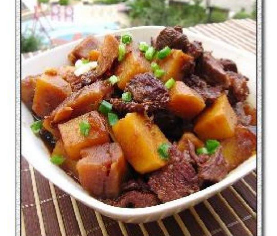 牛肉燉土豆怎么做