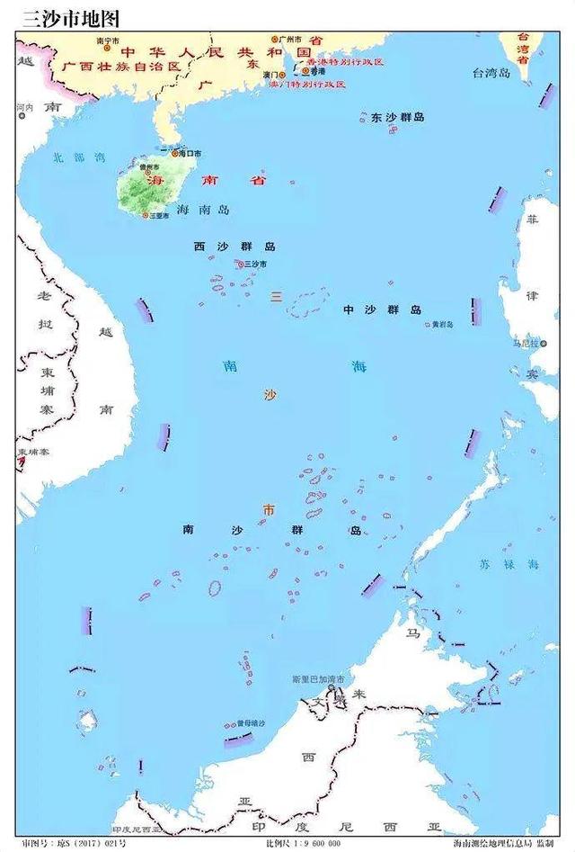 南海所有面積都是中國(guó)領(lǐng)海嗎